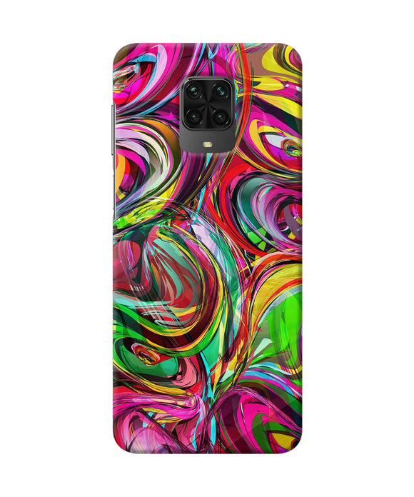 Abstract Colorful Ink Poco M2 Pro Back Cover