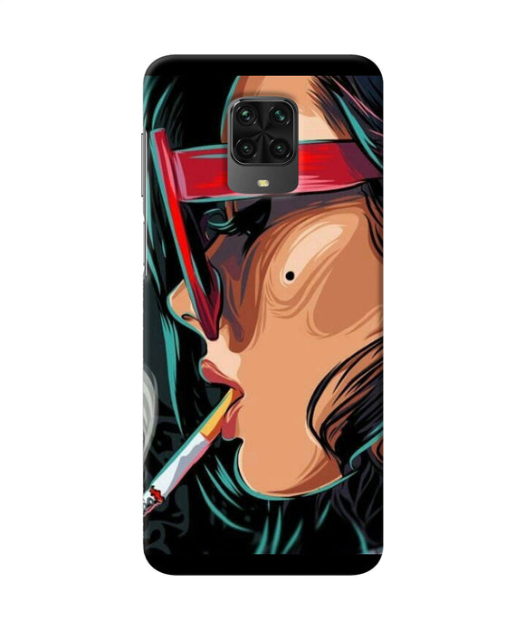 Smoking Girl Poco M2 Pro Back Cover