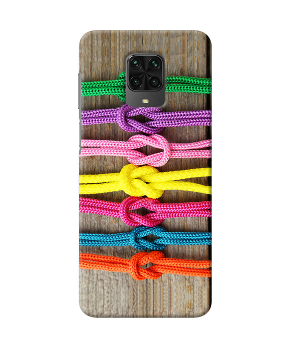 Colorful Shoelace Poco M2 Pro Back Cover