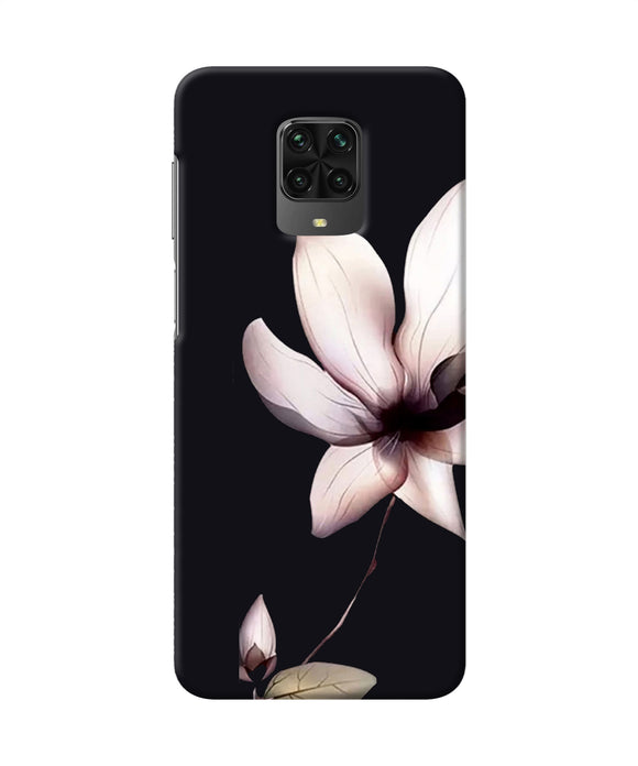 Flower White Poco M2 Pro Back Cover