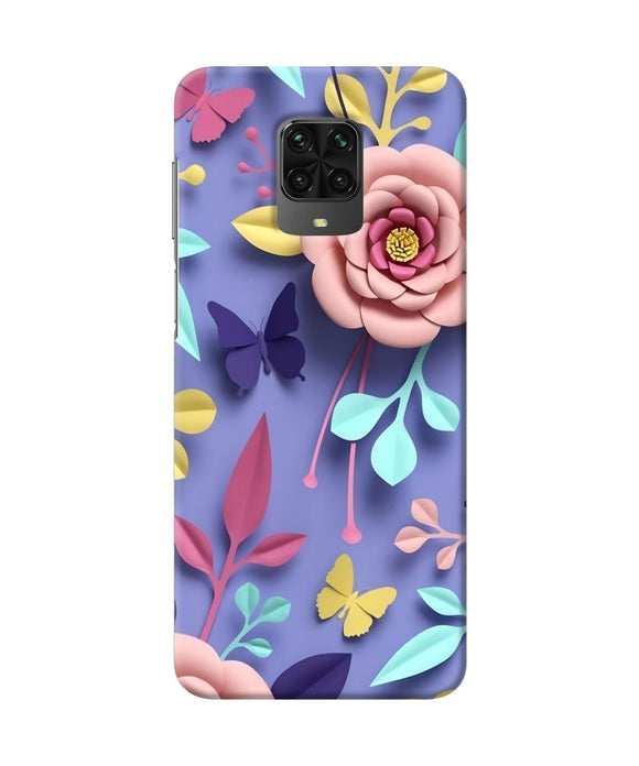 Flower Canvas Poco M2 Pro Back Cover