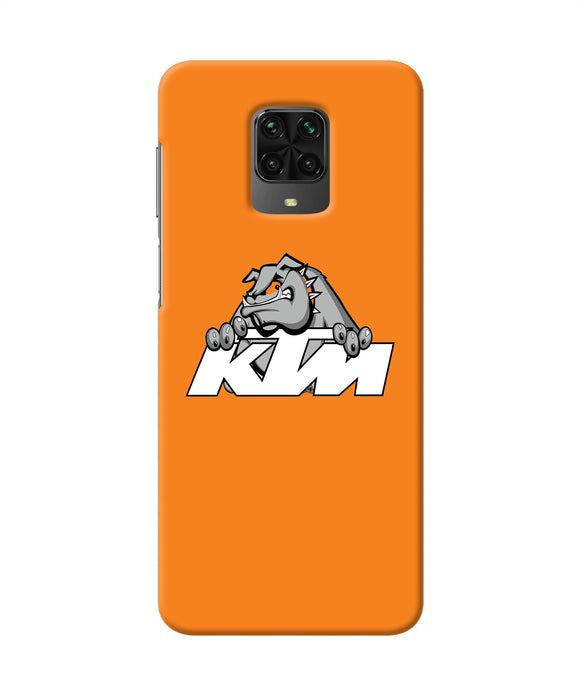 Ktm Dog Logo Poco M2 Pro Back Cover