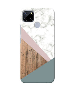 Marble Wood Abstract Realme C12 / Narzo 20 Back Cover