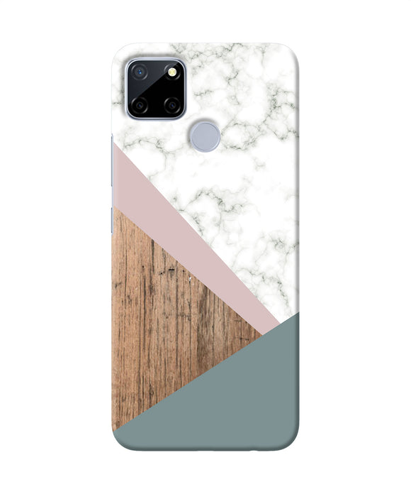 Marble Wood Abstract Realme C12 / Narzo 20 Back Cover