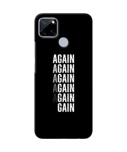 Again Again Gain Realme C12/Narzo 20 Back Cover