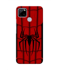 Spiderman Costume Realme C12/Narzo 20 Real 4D Back Cover