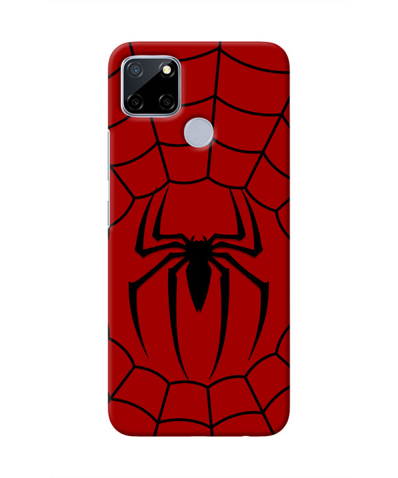 Spiderman Web Realme C12/Narzo 20 Real 4D Back Cover