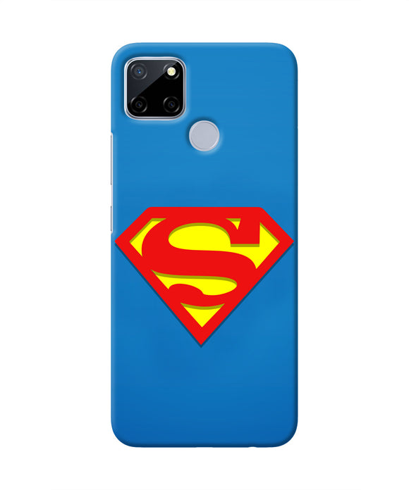 Superman Blue Realme C12/Narzo 20 Real 4D Back Cover