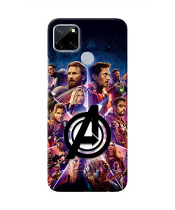 Avengers Superheroes Realme C12/Narzo 20 Real 4D Back Cover