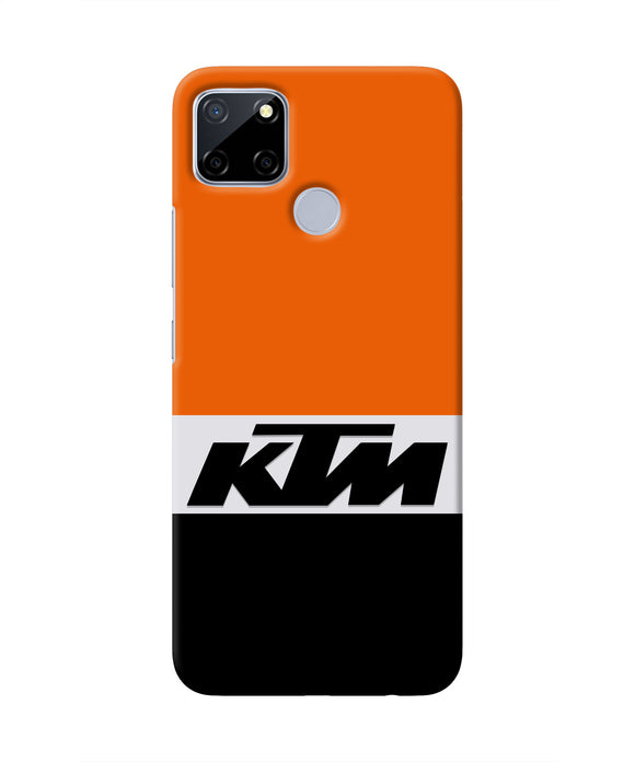 KTM Colorblock Realme C12/Narzo 20 Real 4D Back Cover