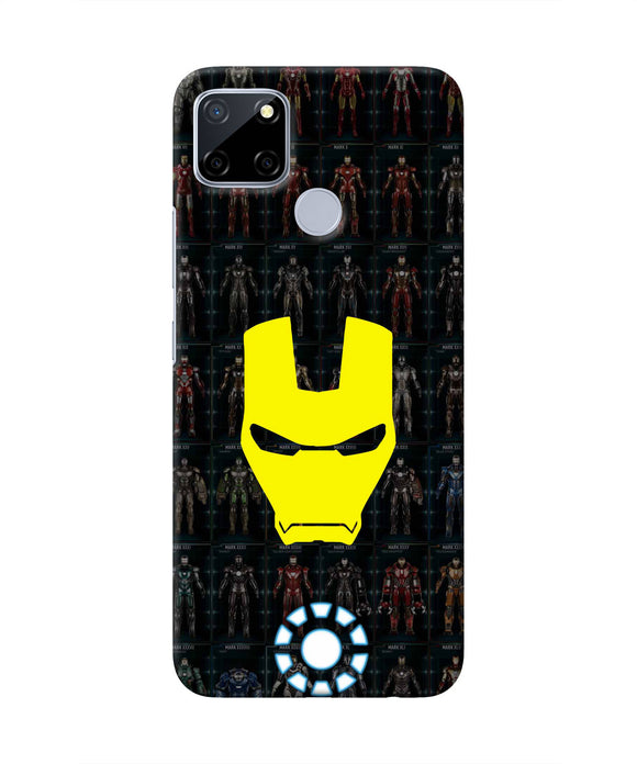 Iron Man Suit Realme C12/Narzo 20 Real 4D Back Cover