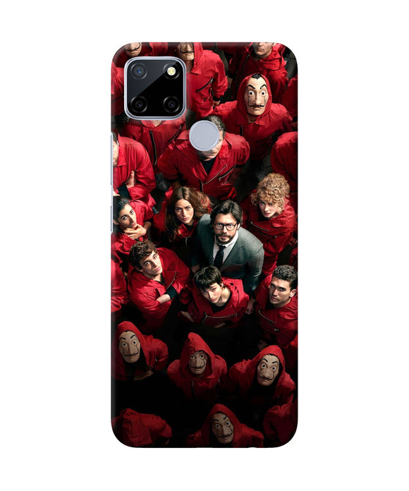 Money Heist Professor with Hostages Realme C12/Narzo 20 Back Cover