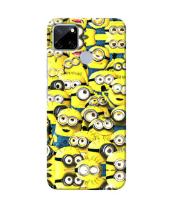 Minions Mini Crowd Realme C12 / Narzo 20 Back Cover