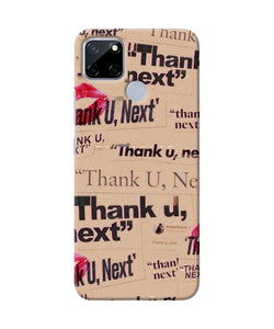 Thank You Next Realme C12 / Narzo 20 Back Cover