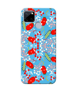 Small Red Animation Pattern Realme C12 / Narzo 20 Back Cover