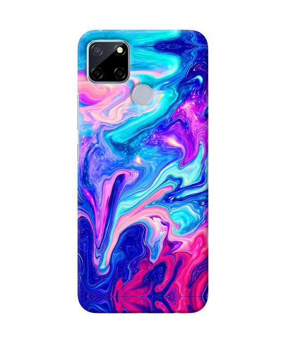 Abstract Colorful Water Realme C12 / Narzo 20 Back Cover