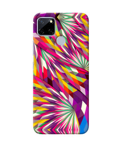 Abstract Colorful Print Realme C12 / Narzo 20 Back Cover