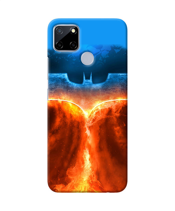 Burning Batman Logo Realme C12 / Narzo 20 Back Cover