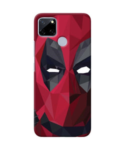 Abstract Deadpool Mask Realme C12 / Narzo 20 Back Cover