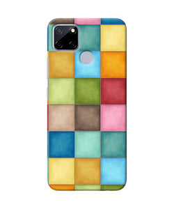 Abstract Colorful Squares Realme C12 / Narzo 20 Back Cover