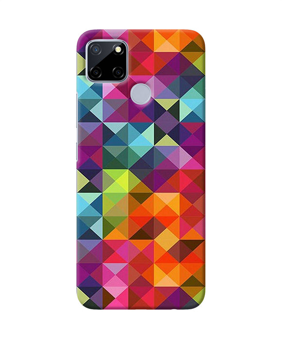 Abstract Triangle Pattern Realme C12 / Narzo 20 Back Cover