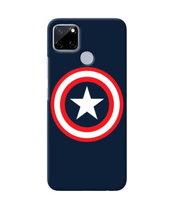 Captain America Logo Realme C12 / Narzo 20 Back Cover