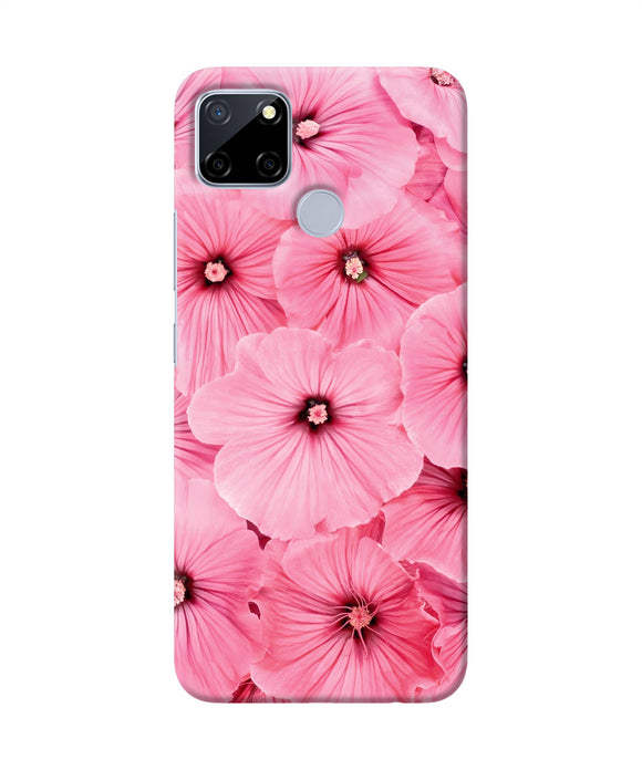 Pink Flowers Realme C12 / Narzo 20 Back Cover