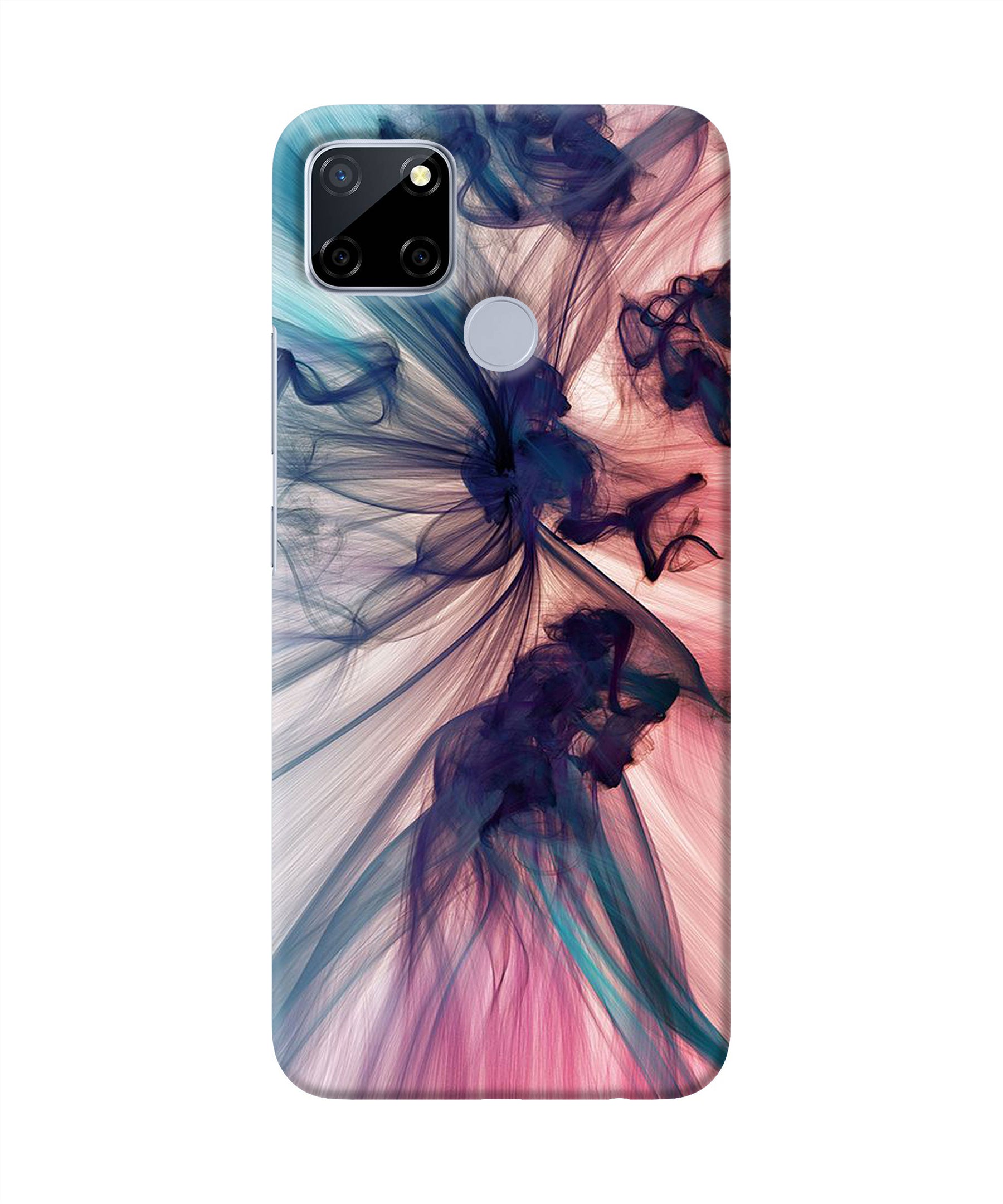 Smoke Cover Narzo 20 Abstract Black Smoke Realme C12 Narzo