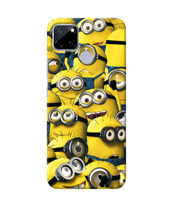 Minions Crowd Realme C12 / Narzo 20 Back Cover