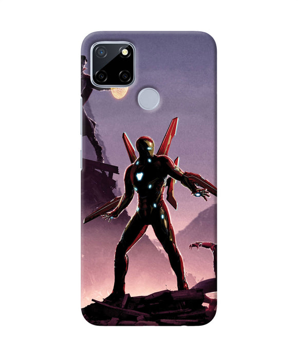 Ironman On Planet Realme C12 / Narzo 20 Back Cover