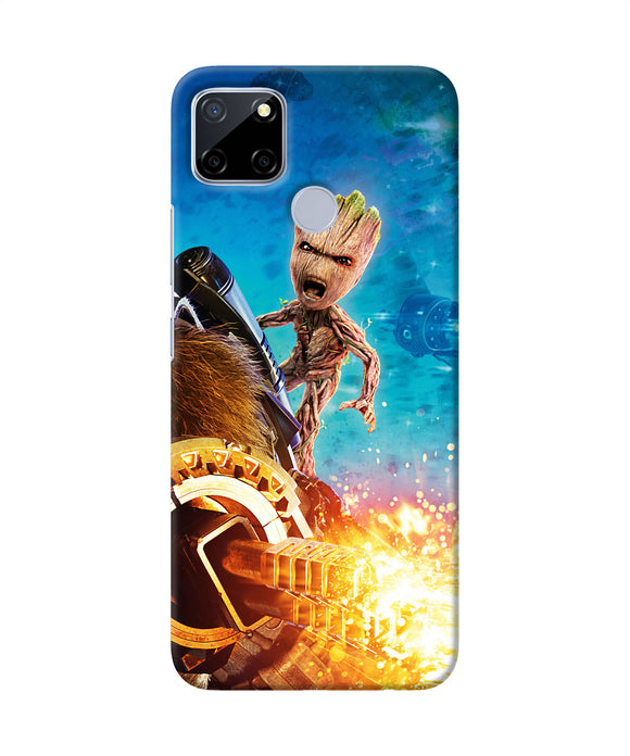 Groot Angry Realme C12 / Narzo 20 Back Cover