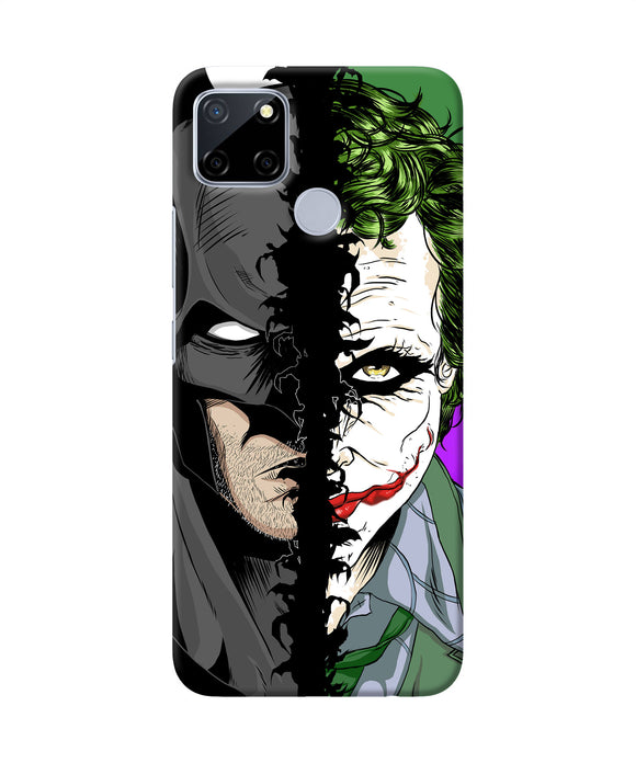 Batman Vs Joker Half Face Realme C12 / Narzo 20 Back Cover