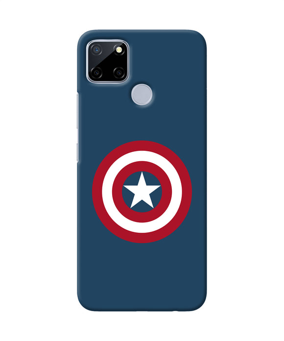 Captain America Logo Realme C12 / Narzo 20 Back Cover