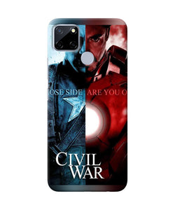 Civil War Realme C12 / Narzo 20 Back Cover