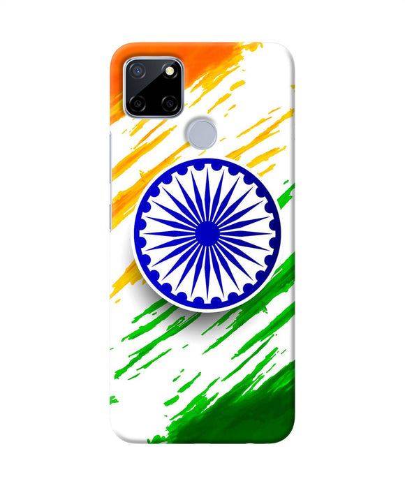 Indian Flag Colors Realme C12 / Narzo 20 Back Cover