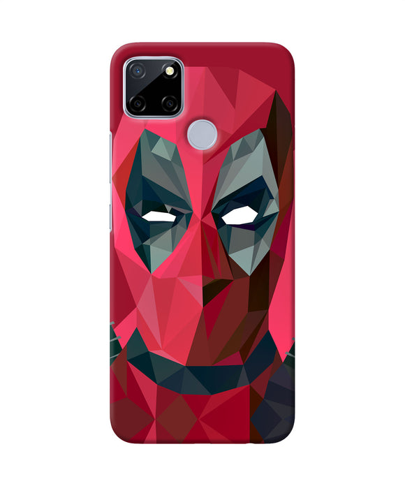 Abstract Deadpool Full Mask Realme C12 / Narzo 20 Back Cover