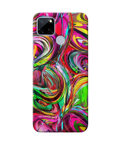 Abstract Colorful Ink Realme C12 / Narzo 20 Back Cover