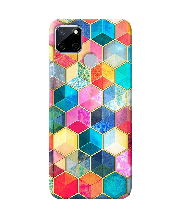 Abstract Color Box Realme C12 / Narzo 20 Back Cover