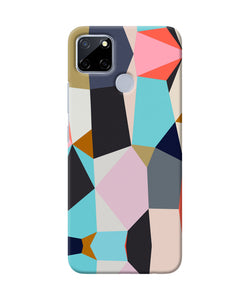 Abstract Colorful Shapes Realme C12 / Narzo 20 Back Cover