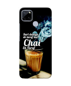 Chai Ek Taraf Quote Realme C12 / Narzo 20 Back Cover