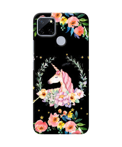 Unicorn Flower Realme C12 / Narzo 20 Back Cover