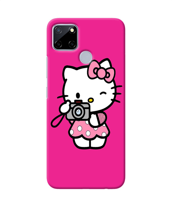 Hello Kitty Cam Pink Realme C12 / Narzo 20 Back Cover