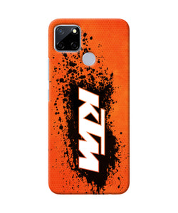 Ktm Black Spray Realme C12 / Narzo 20 Back Cover