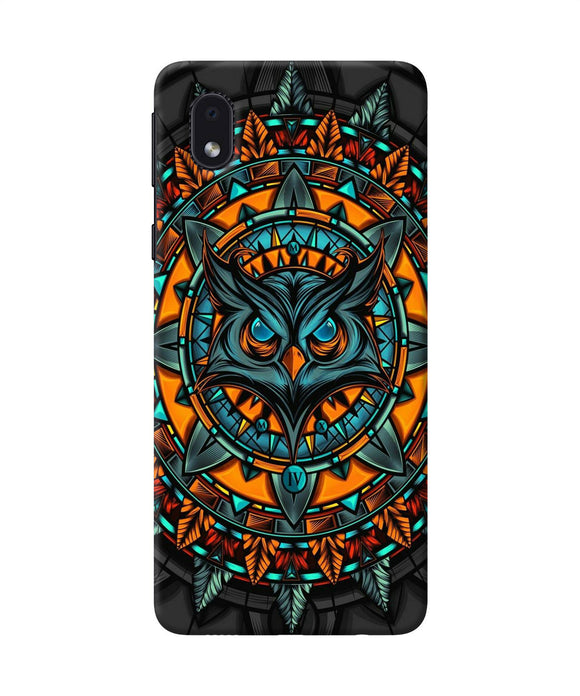 Angry Owl Art Samsung M01 Core Back Cover