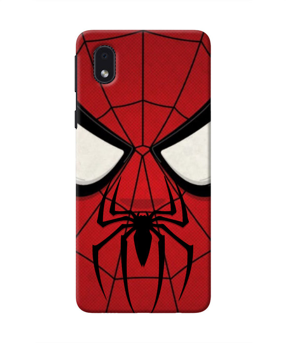Spiderman Face Samsung M01 Core Real 4D Back Cover