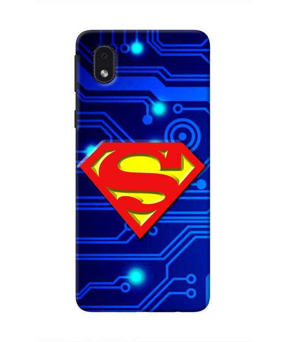Superman Abstract Samsung M01 Core Real 4D Back Cover