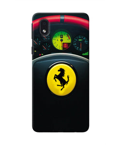 Ferrari Steeriing Wheel Samsung M01 Core Real 4D Back Cover