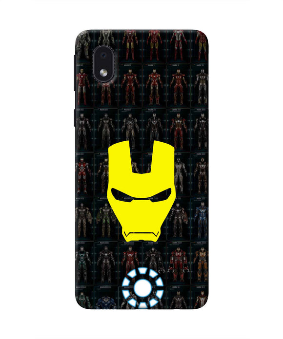 Iron Man Suit Samsung M01 Core Real 4D Back Cover