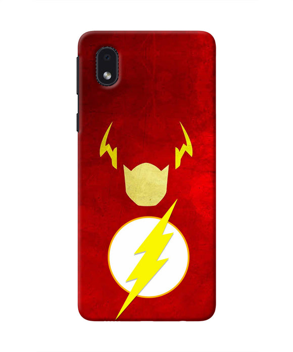 Flash Character Samsung M01 Core Real 4D Back Cover