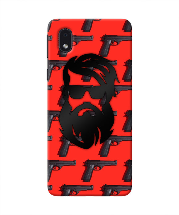 Rocky Bhai Beard Look Samsung M01 Core Real 4D Back Cover